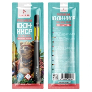 CanaPuff Big Bad Bear 95% 10-OH-HHCP - Pen+Cartridge, 1 ml