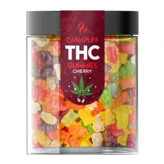 CanaPuff THC Gummies - Cherry