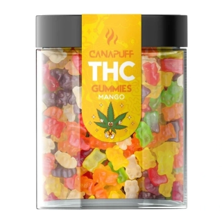 CanaPuff THC Gummies - Mango