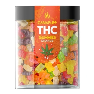 CanaPuff THC Gummies - Orange