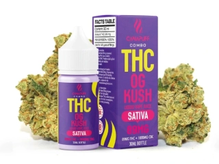 CanaPuff THC/1000mg CBC - OG Kush 89mg THC - Liquid, 30 ml