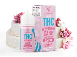 CanaPuff THC/1000mg CBC - Weeding Cake 89mg THC - Liquid, 30 ml