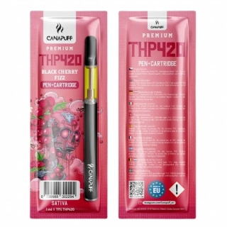 CanaPuff Black Cherry Fizz 79% THP420 - Pen+Cartridge, 1 ml
