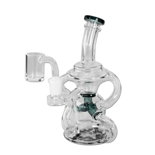 BLAZE Dab Rig Recycler tyrkysový