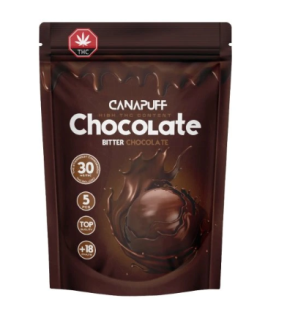 Canapuff THC Chocolate Belgian Dream – Dark 5x4g