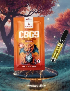 Canapuff – CBG9 Cartridge 79 % – Blood Orange