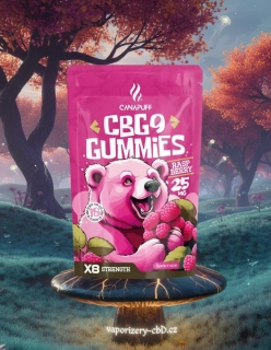 Canapuff – CBG9 Gummies Raspberry