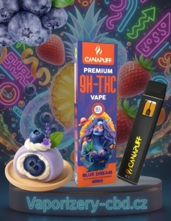 Canapuff Blue Dream 95 % 9H-THC Jednorázovka 1 ml