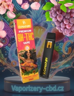 CanaPuff Permanent Marker 95 % – 9H-THC – Jednorázovka 1 ml