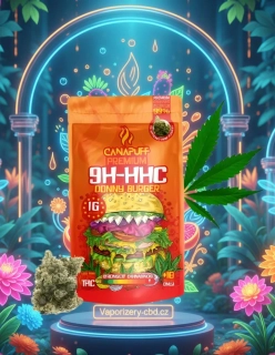 Canapuff Donny Burger 99 % – 9H-HHC Květy