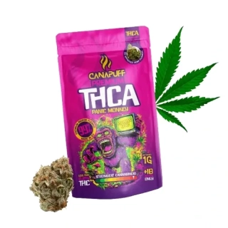 Canapuff THC-A Květy Panic Monkey 99 %