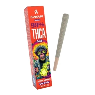 Canapuff THC-A Joint Atomic Monkey 99 % 2 g