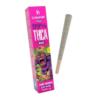 Canapuff THC-A Joint Panic Monkey 99 % 2 g