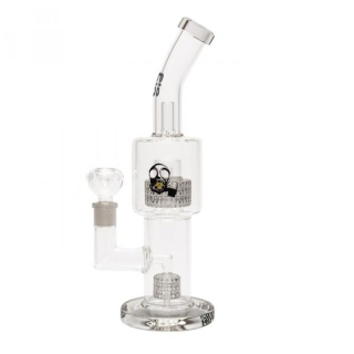 BIO Glass bong Grid Perc Extra 12"
