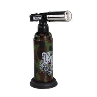 Black Leaf Torch Electronic Lighter červená