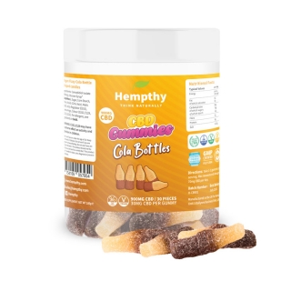 Hempthy CBD Cola Bottles 900 mg CBD