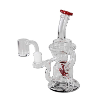 BLAZE Dab Rig Recycler červený