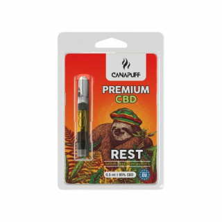 CanaPuff REST cartridge CBD 95%, 0,5ml