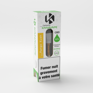 Kanavape Mango Kush Cartridge 50% CBD