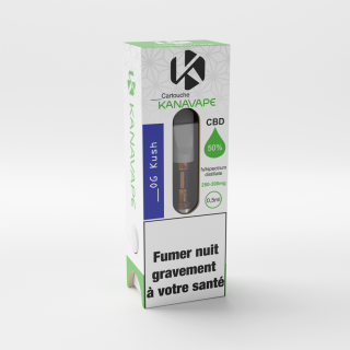 Kanavape OG Kush Cartridge 50% CBD